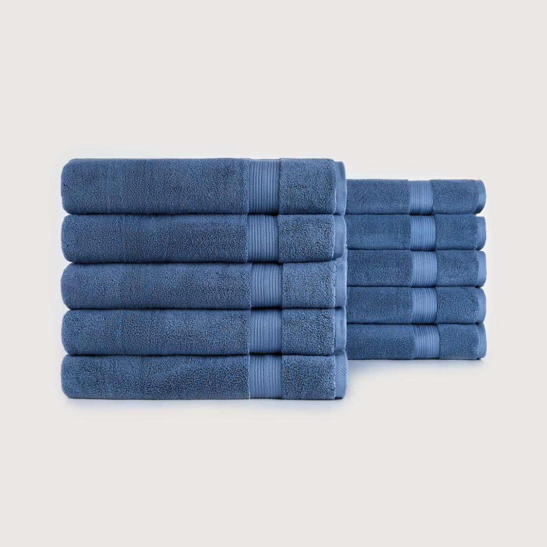 Ultrasoft Egyptian Cotton Bath Towels 10pcs (140x70cm)