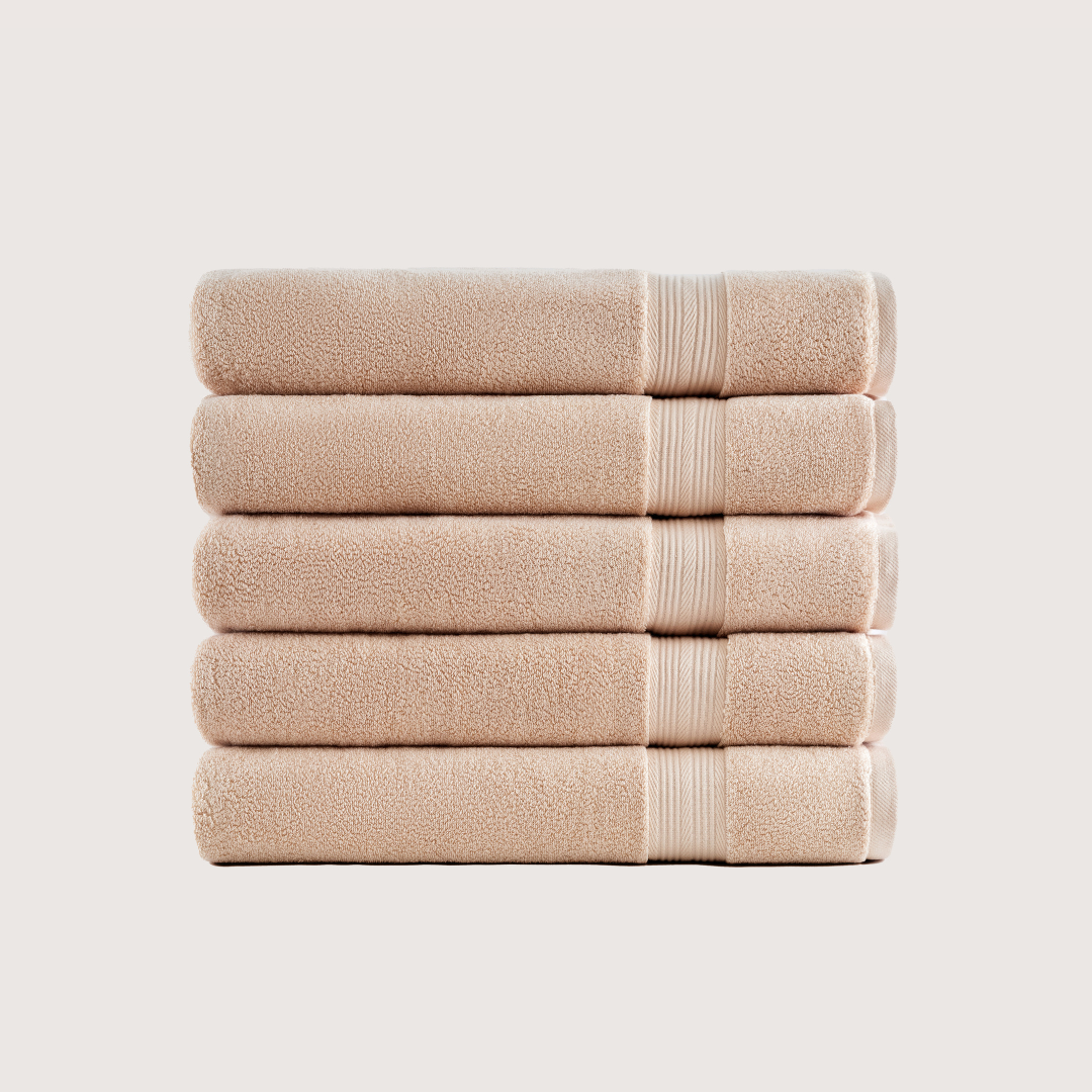 Ultrasoft Egyptian Cotton Bath Towels 5pcs (140x70cm)